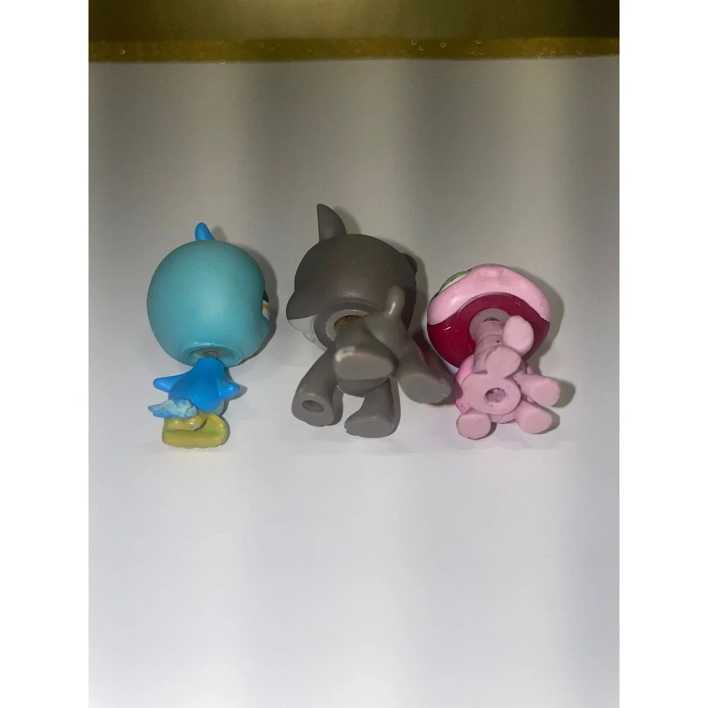 Littlest Pet Shop LPS Lot Blue Bird French Bulldog‎ Ladybug Toys Hasbro